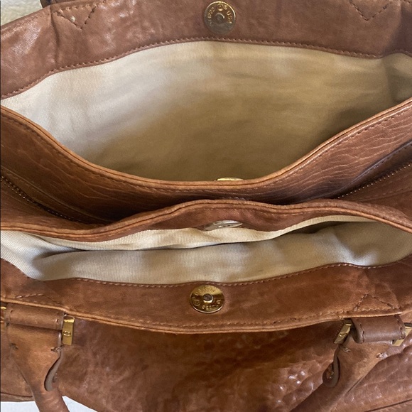 Tory Burch Brown Leather Handbag